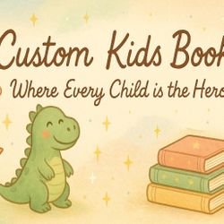Personalized Kids Books Only $40 With Illustrations