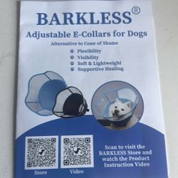 BARKELSS. Adjustable. E. -Collar. For. Dogs 🐕 