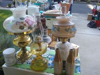 Vintage lamps. See my page, for more items.