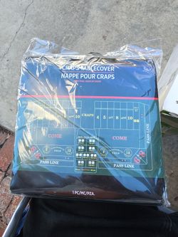 Craps Table Cover