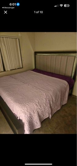 King BedFrame & Mattress