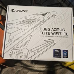 gigabyte b860 aorus elite wifi7 ice intel core ultra