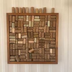 Wine Cork Display 