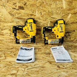 Dewalt 20v XR Brushless 18ga Narrow Crown Stapler (Tool Only) Model DCN681