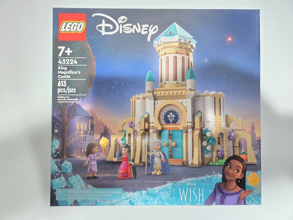 NEW LEGO DISNEY KING MAGNIFICO'S CASTLE 43224