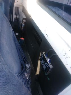 Cut through (blow thru) subwoofer enclosure for trucks. We build them. Merced Calif