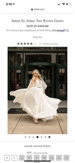 Brand New Jenny Yoo Rivers Wedding Dress