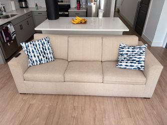 Beige Sofa Bed
