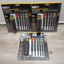 Klein Tools. Ratcheting Magnetic  Hollow Power Nut  Driver 