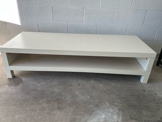 White TV Stand
