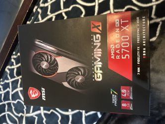 Rx5700 xt MSI GamingX