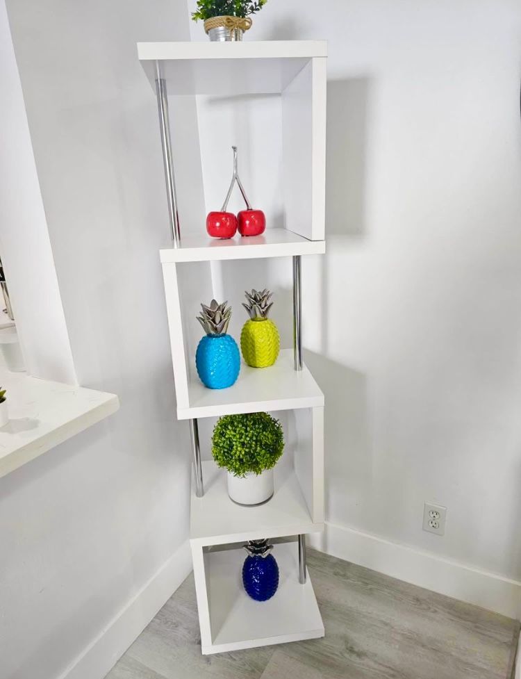 White BOOKCASE 🔥🔥 NEW IN BOX!!!
