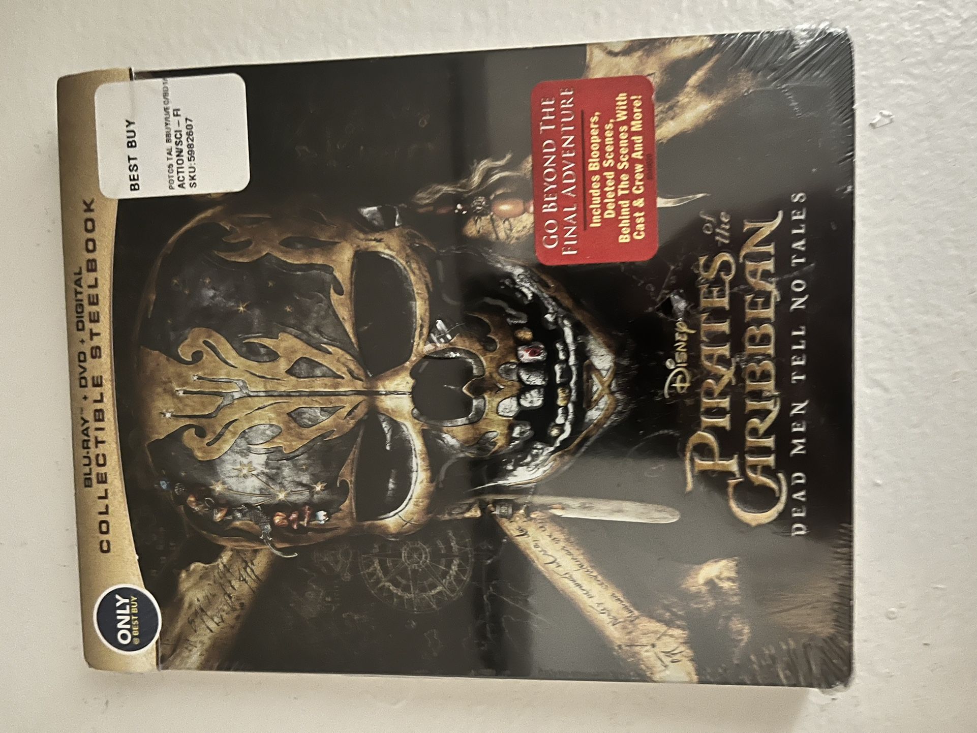Pirates Of The Caribbean Dead Men Tell No Tales Steelbook