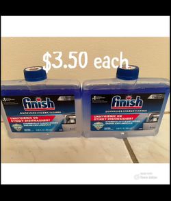 Finish Dishwasher Cleaners $3.50