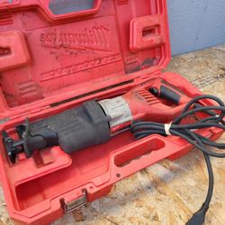 Milwaukee 15 Amp 1-1/4 in. Stroke Orbital SUPER SAWZALL Reciprocating Saw with Hard Case
