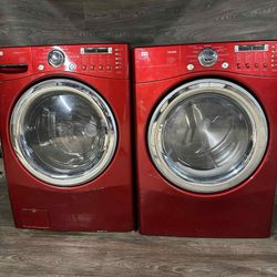 LG Washer And Electric Dryer 