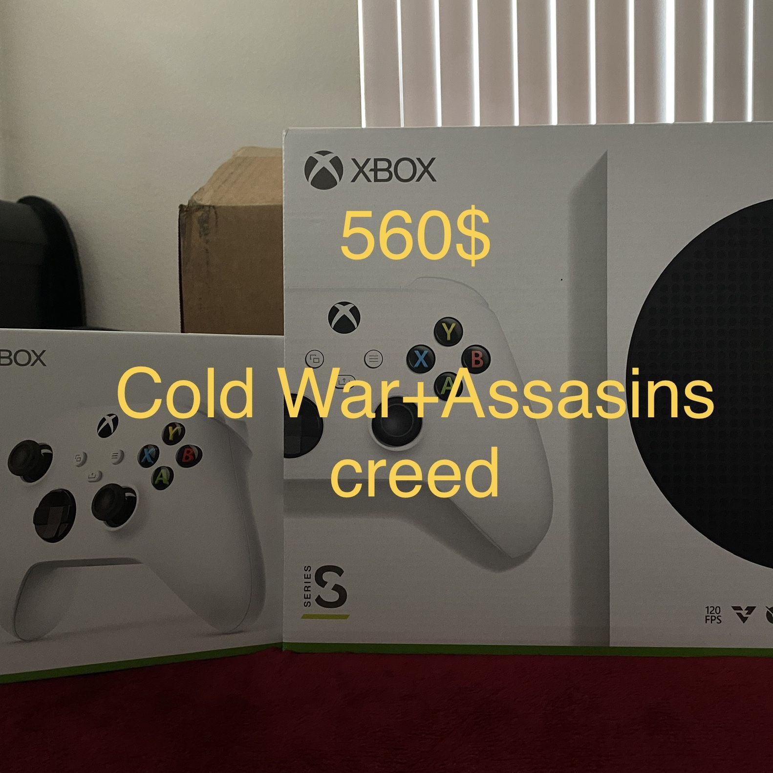 Xbox Series S Bundle Cold War + Assasins Creed