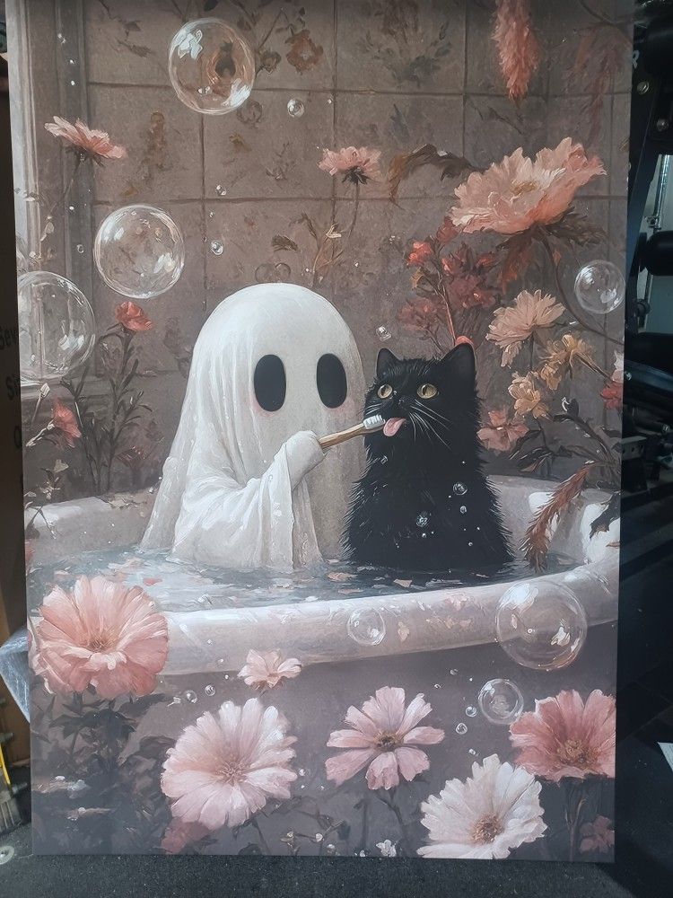 28x40 Halloween painting