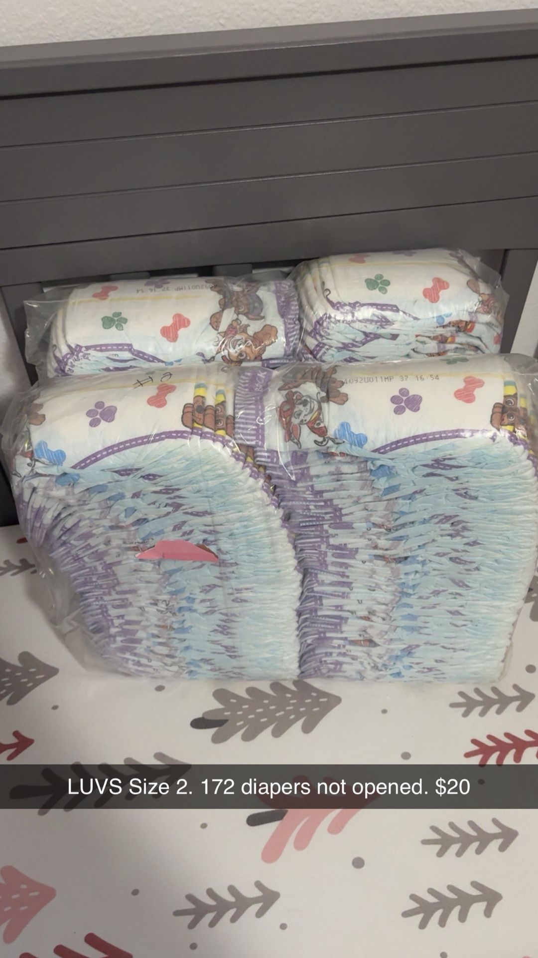 LUVS Size 2 Diapers