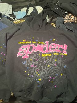 Spider hoodie larger fits like a extra large