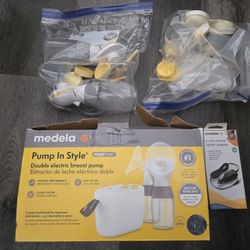 Medela Pump In Style Breast Milk Expressor Electric Complete With Extra Travel Adapter 