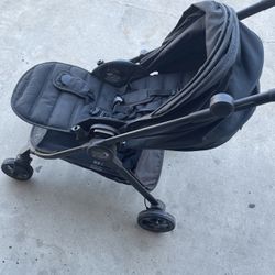 Black stroller
