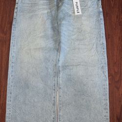 Authentic Brand New Purple Jeans P018 Size 36