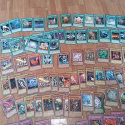 Vintage Yu-Gi-Oh Cards Lot Of 120 Cards