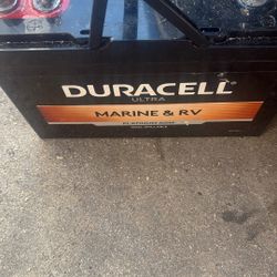 Duracell Marine And Tv Read Description Less Than Year Old 