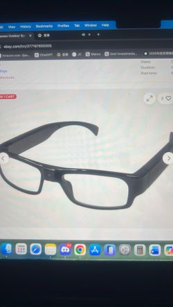 Camera glasses outdoor sport action