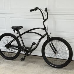 Super Slick Electra 3 Speed Aluminum Frame Matte Black Coaster 3 Cruiser 