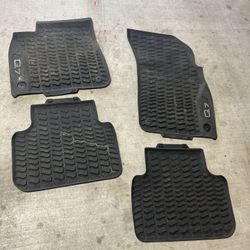 Genuine Audi Q7 All-Weather Floor Mats - 