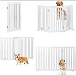 36” Foldable Freestanding Pet Fence - P26