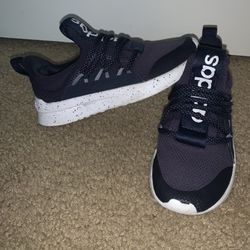 Little Boy Adidas Slip On Navy Blue Sneakers Shoes Size 13K