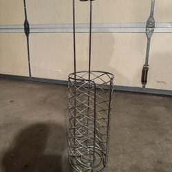 Toilet paper holder and storage