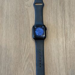 Apple iWatchSeries 7 41 mm Midnight Aluminum & Ceramic Black Sport Band - GPS Only