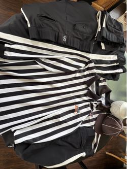 Smitty football official Gear, 4 pairs of pants - two with 42 waist, one with waist 40 and one 34 waist, all lengths are around 30-32. Long and short 