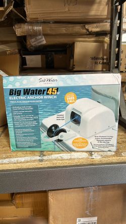 Big Water 45SW Salt Water Series Electric Anchor Winch – New/Open Box