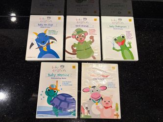 5 Disney Baby Einstein Kids Learning DVDs