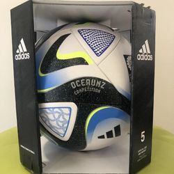 SOCCER BALL-ADIDAS-SIZE 5-COMPETITION-OCEANUNZ-FIFA WOMAN'S AUNZ 2023-NEW-IN BOX