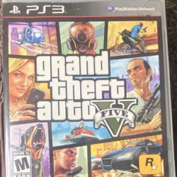 PS3 GTA 5 (V) In Perfect Condition 