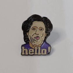 New Mrs. Doubtfire “Hello” Enamel Pin PRICE FIRM