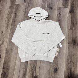 Essentials hoodie light oat