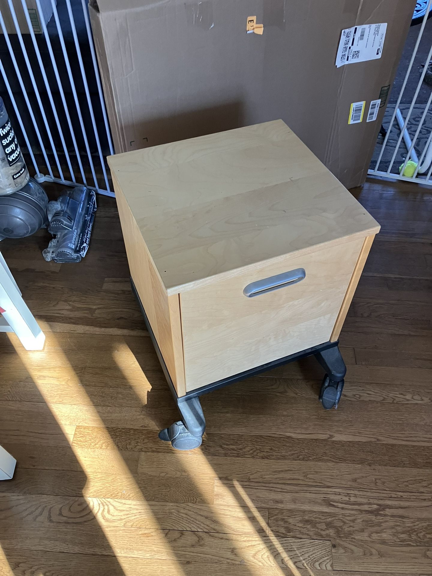File Cabinet On Wheels - Great For Under Desk