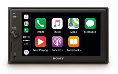 Sony XAV-AX1000 double din car stereo WITH INSTALLATION apple CarPlay