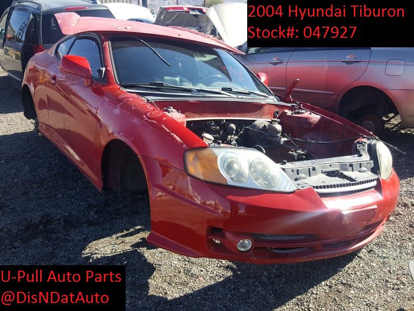 2004 Hyundai Tiburon @ U-Pull Auto Parts 047927