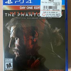 Metal Gear Solid V: The Phantom Pain (Sony PlayStation 4, 2015) PS4