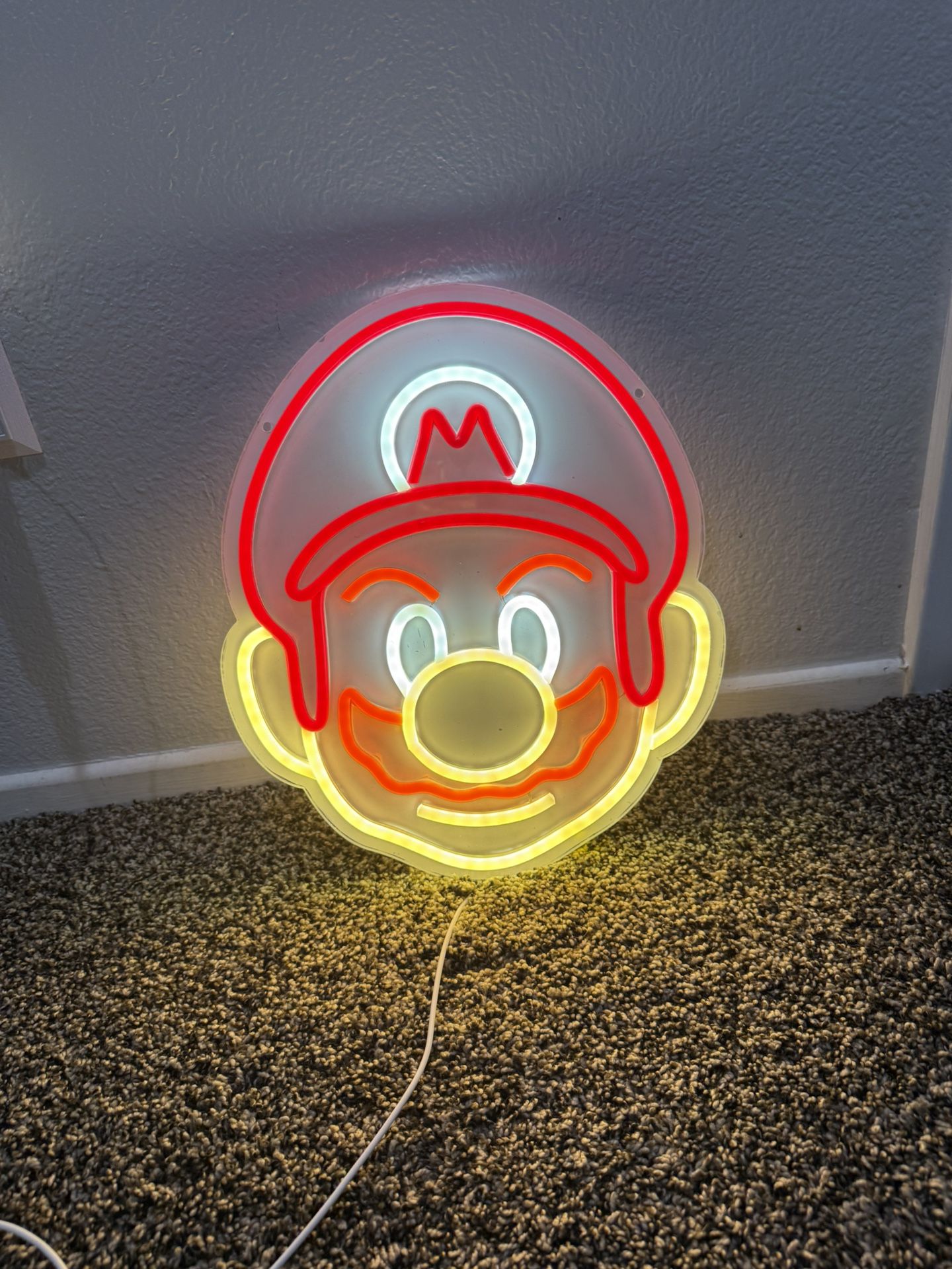 Mario LED Neon Sign And Other Toys