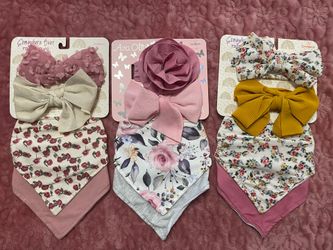 Baby Bib + Bow