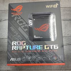 Asus ROG Rapture GT6 Tri-Band WiFi 6 Mesh WiFi Router AX10000